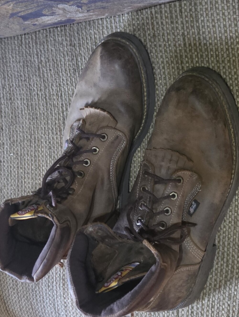 Justin Double Comfort Boots Sz 13EE. $100.00